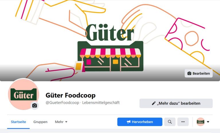 Güter jetzt auf social media!